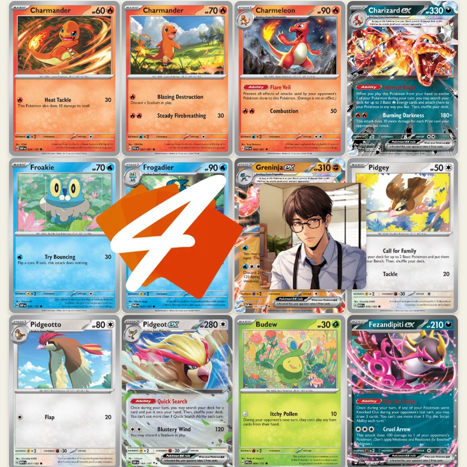 [PTCG Live] Best Pair? Charizard/Greninja Decklist + Gameplay